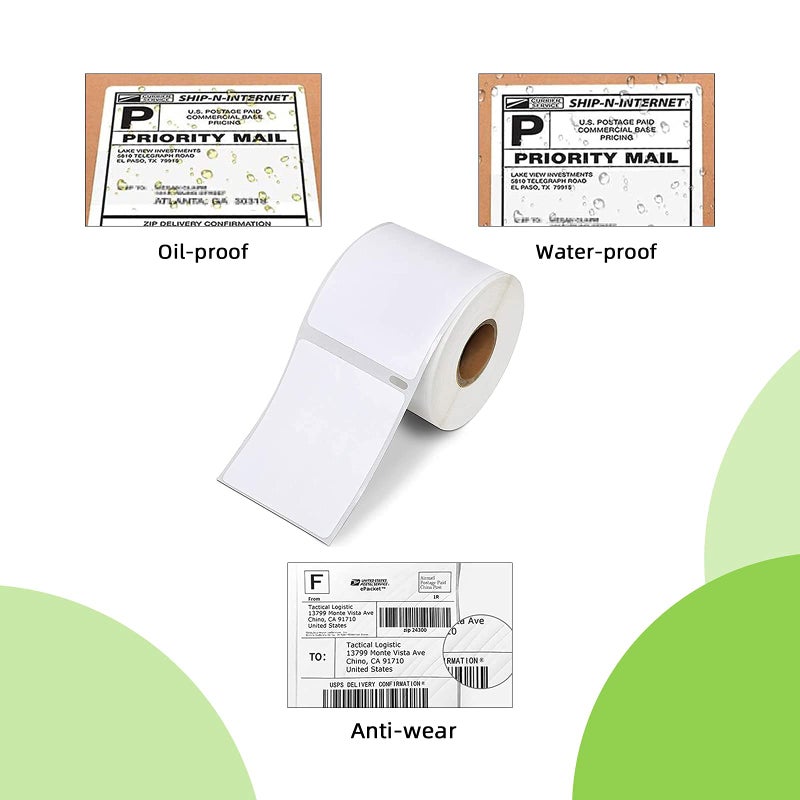 Anylabel Compatible 2-1/8" x 2-3/4" Direct Thermal Labels Replacement for DYMO 30258 Barcodes Address Postage, Compatible with Rollo, DYMO 4XL & Zebra Desktop Printers (16 Rolls, 400 Labels/Roll) - Image 5